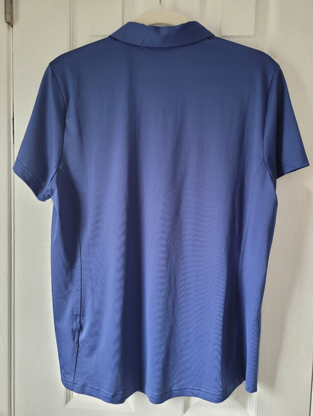 Cutter & Buck Women's Prospect Polo Large Blue Performance Golf UPF 50+ NWT - Picture 6 of 6